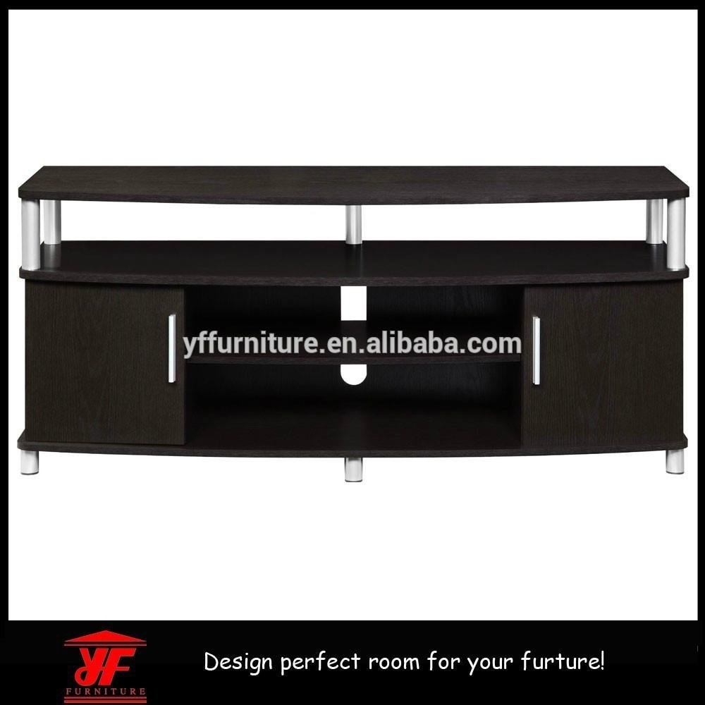 Cheap Furniture Fashionable Design LED Wooden TV Table 2
