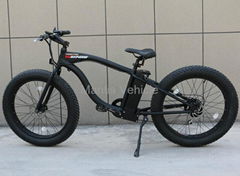 48V/500W electric fat bike with 8Fun motor
