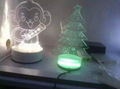 创意3D台灯 LED小夜灯礼品灯装饰灯圣诞老人灯床头灯