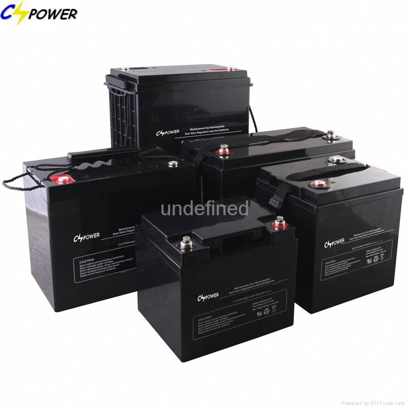 Excellent Quality 12V90ah AGM Battery for Solar Use 2