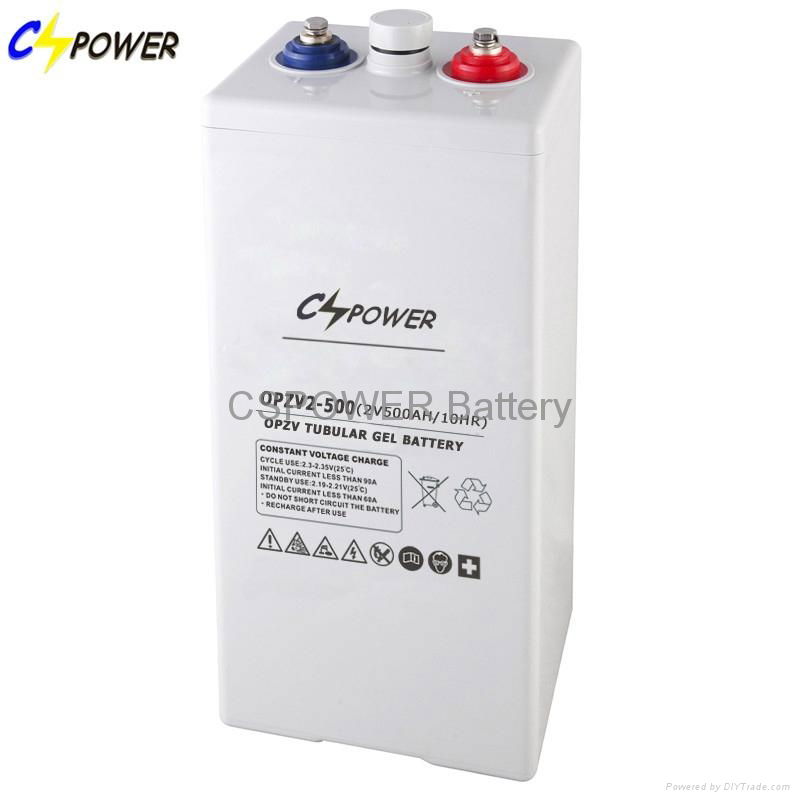 Deep Cycle Gel Battery Opzv Battery 2V600ah for Solar Power