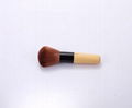 good quality totally ECO-friend bamboo handle makeup blush brushes 1