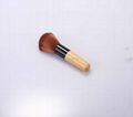 good quality totally ECO-friend bamboo handle makeup blush brushes 2