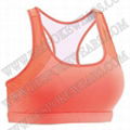 Gym Wear fitness Tops Fashion Spandex Women Professional Sports Bra 1