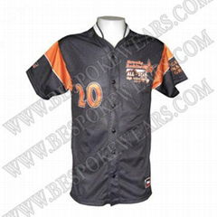 high quality custom design sublimated baseball jerseys