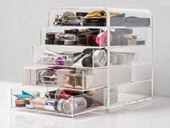 Acrylic cosmetic display box