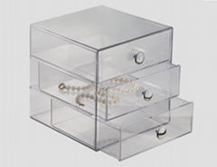 Acrylic cosmetic display box