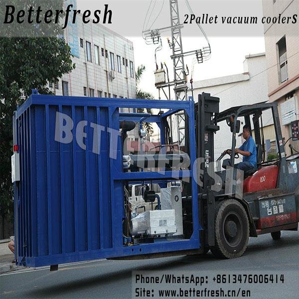 Betterfresh pallets Vacuum Cooler Vegetable Cooler Cooled Vacuum Cooling System 4