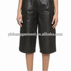 Female Leather Pant