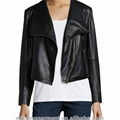 Women Leather Jackets With Lapel