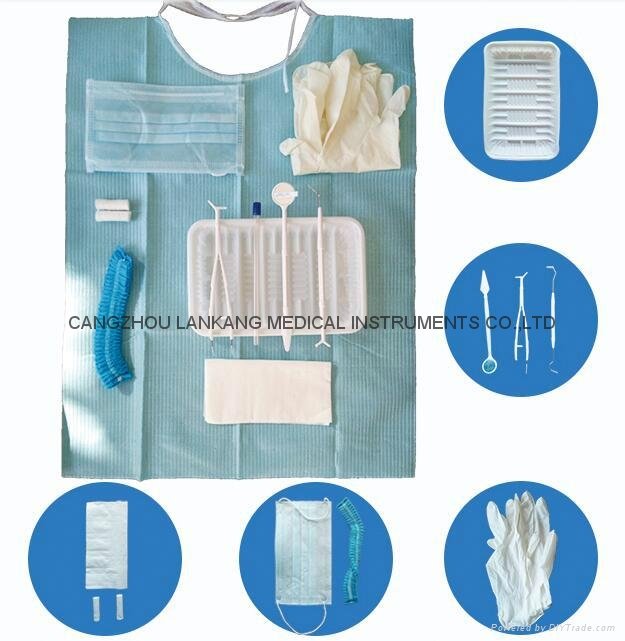 Medical Disposable Dental Kit (9in1 /3in1) with CE & ISO 3
