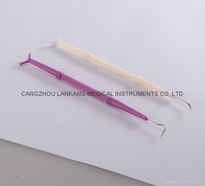 Plastic ABS handle dental periodontal probe LK119 LANGKANG (China