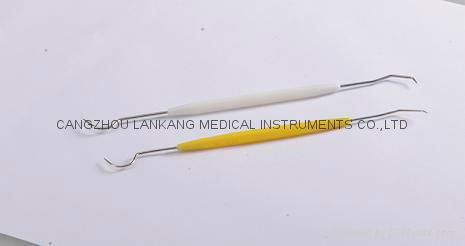 Disposable dental oral mouth periodontal probe