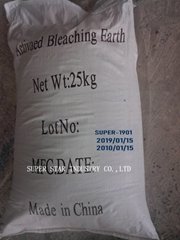 Activated Bleaching Earth for vegetable oils and mineral oils decolourization