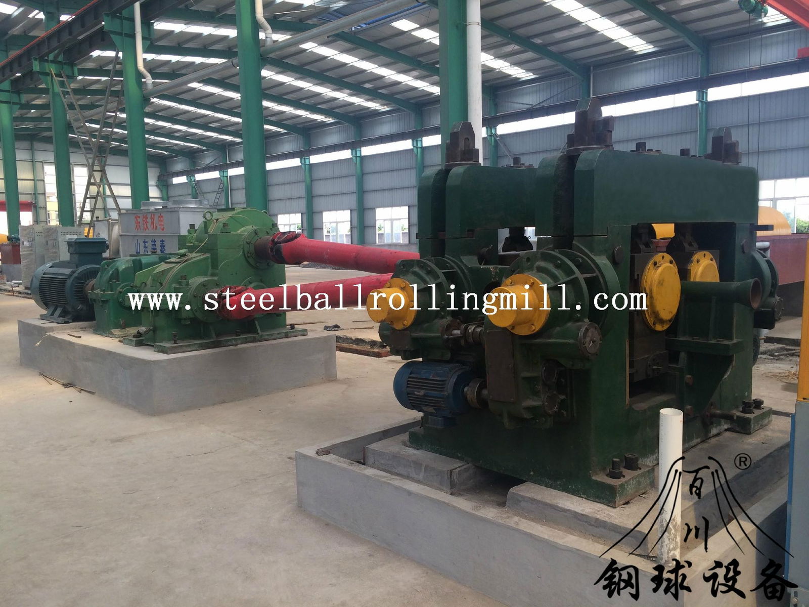 skew rolling machine for making grinding steel ball