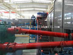 Steel ball rolling production line equipment