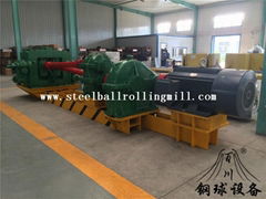 Hot rolled steel ball skew rolling mill