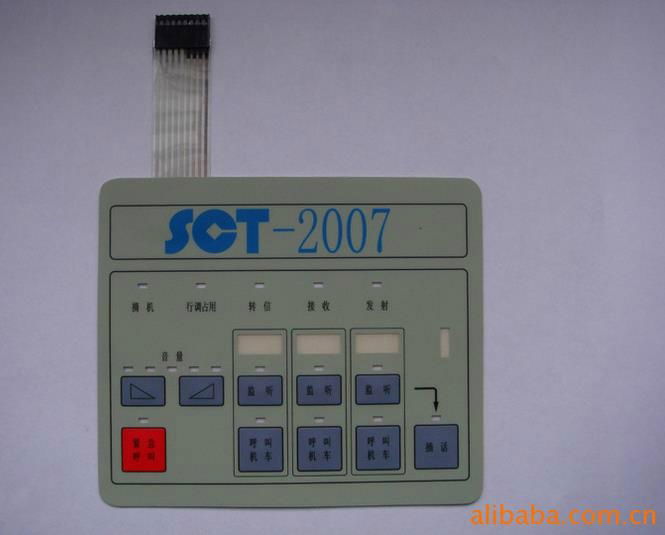 Membrane Switch Printed Screen Mesh 100% Polyester 4