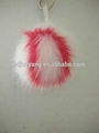 faux fur pom poms fur ball keychain for bag charm 4