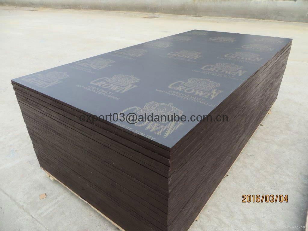 CROWN BRAND FILM FACED PLYWOOD COMBI CORE WBP GLUE