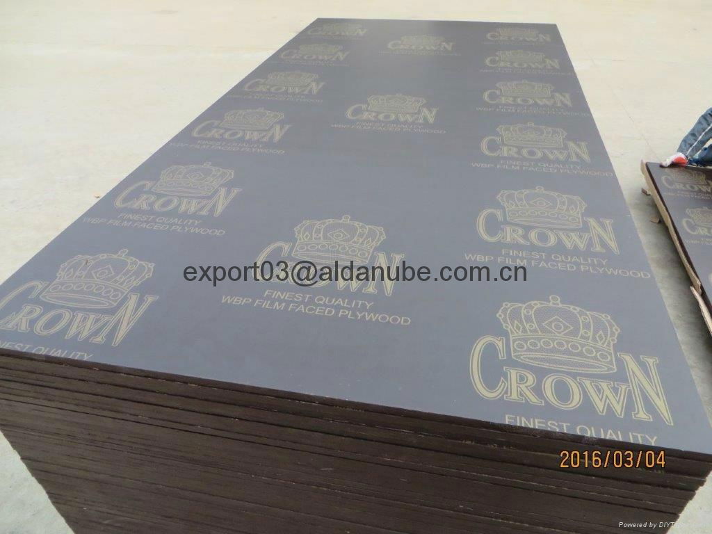 CROWN BRAND FILM FACED PLYWOOD COMBI CORE WBP GLUE 5