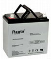 12v 50ah deep cycle battery for UPS backup systems 1