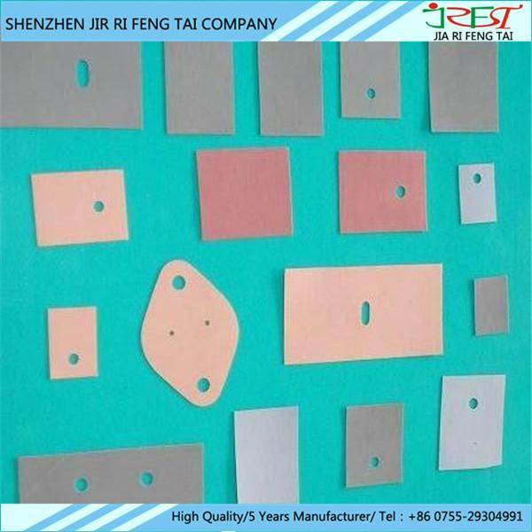 Thermal Conductivity Insulation Silicone Rubber Thermal Gap Pad 4