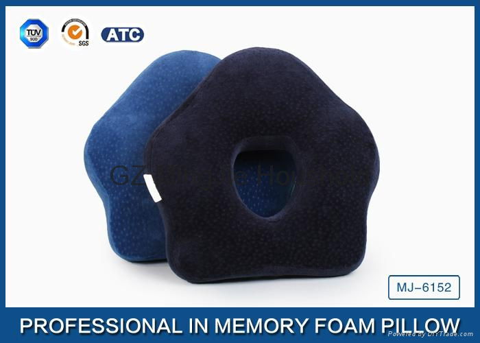 Small Ring Cute Memory Foam Sleep Pillow / Memory Foam Car Seat Cushion 4