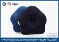 Small Ring Cute Memory Foam Sleep Pillow / Memory Foam Car Seat Cushion 4