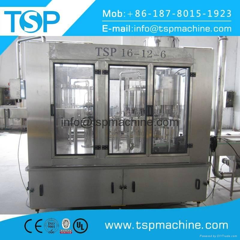 Full automatic monoblock bottled purified still water filling equipment for sale