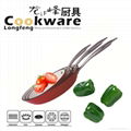 Eco-Friendly Enamel Cast Iron Frying Pan 1