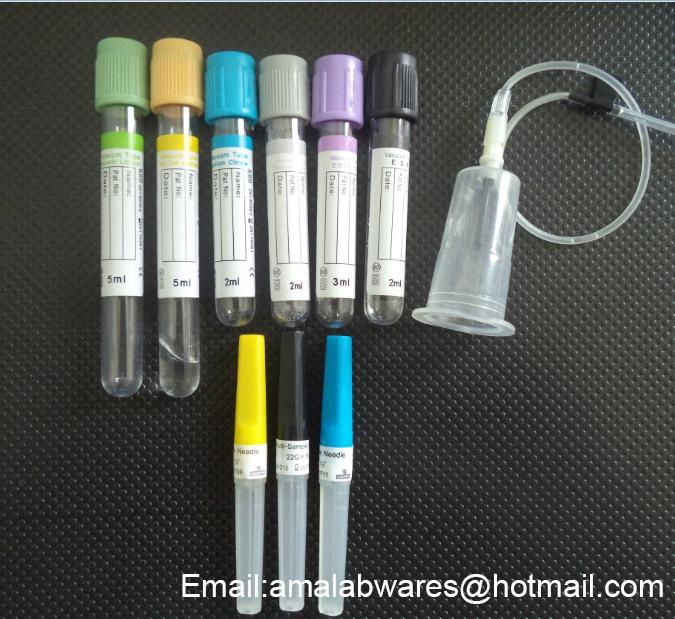 Plastic Vacuum Blood collection tube 3