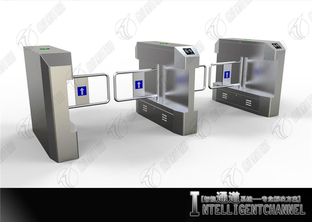 High end exquisite Swing Turnstile for airport terminal metro subway dock  4