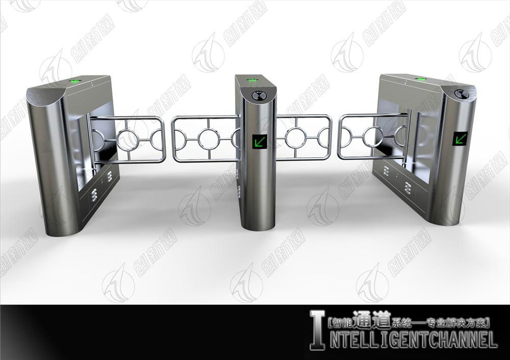 High end exquisite Swing Turnstile for airport terminal metro subway dock  5