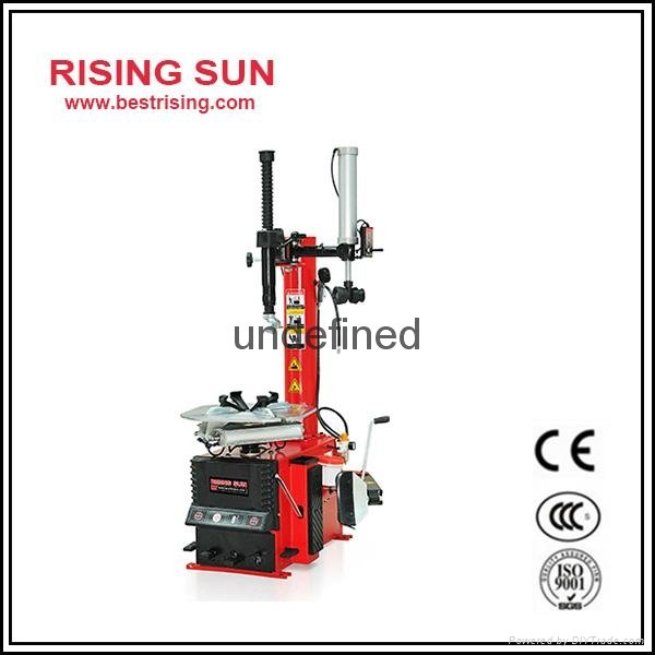 Semi automatic swing arm tire changer with CE