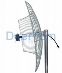 1920-2170MHz 3G Grid Parabolic Antenna 21dBi Base Station Antenna High Gain