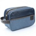 blue canves  toiletry Kit