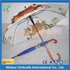 Polyester Straight Rain Umbrella