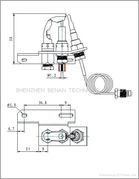  ODS 20310 for pilot gas cooker 2