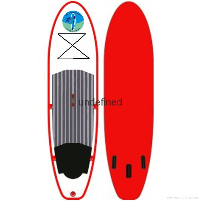 Hot sale 2016 Newest Design Customed Sups PVC coated fabric inflatable surfing b