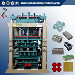 large automatic concrete block making