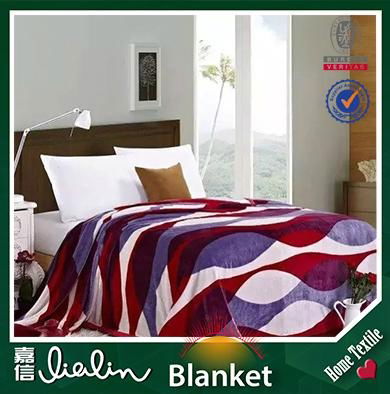 China supplier cheap flannel fabric printing blanket 2