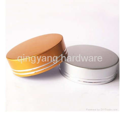 Frosted Cheap Shaped Glass Can Screw Cover 2