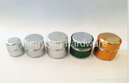 Good quality  aluminum jar with screw cap 3