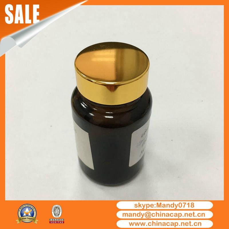 38mm 45mm Amber Glass Bottle Screw Cap for Pahrmaceutical Packaging 3