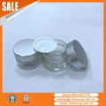 5g10g15g20g30g Silver Gold  Cosmetics Jar Aluminum Cap 4