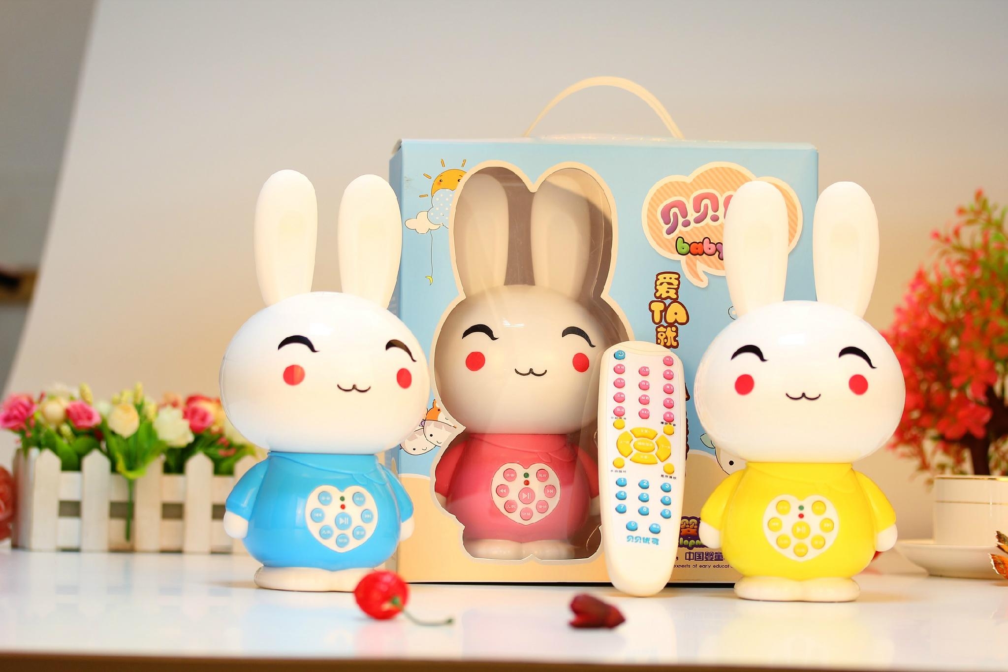 Factory supply remote control rabbit story machine Q6 BBY103
