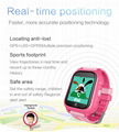 工廠直供GPS游泳防水智能儿童手錶W5