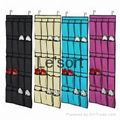 20 pockets over the door hanging shoe organizer 1