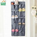 20 pockets over the door hanging shoe organizer 4